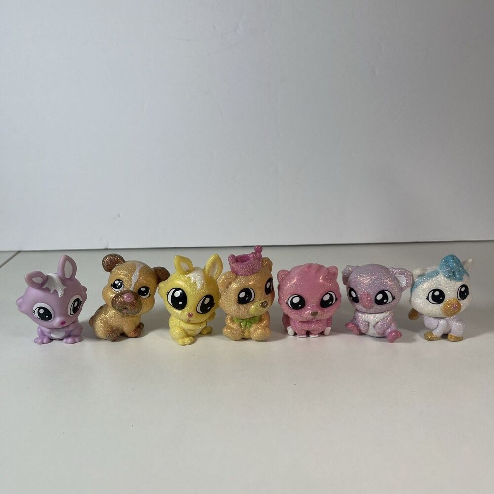 Tic Tac Toy Xoxo Glitter and non glitter Friends Lot Of 7